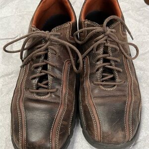 Rockport Dark Brown Leather Oxfords